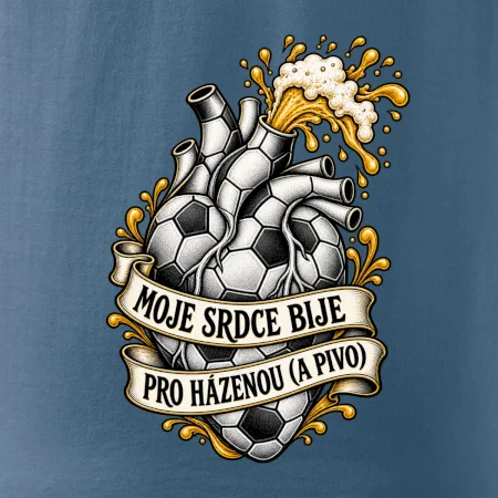 Moje srdce bije pro házenou a pivo