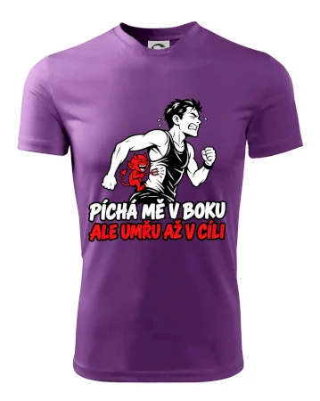 Běžec píchá mě v boku