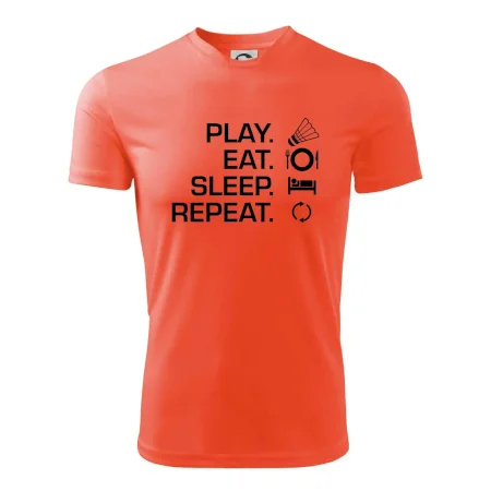 Play Eat Sleep Repeat badminton