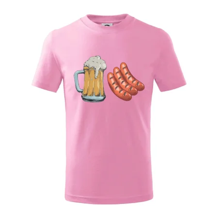 Pivo a klobása