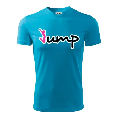 Jump - nápis a panáček