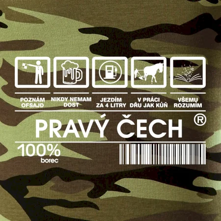 Čárový kód  - Pravý Čech