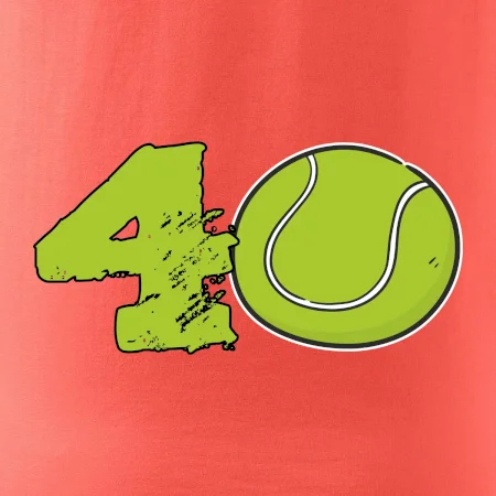 Tenis kulaté narozeniny 40