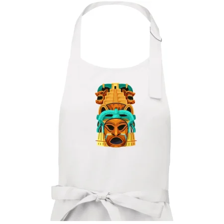 Mayové maska s pyramidou