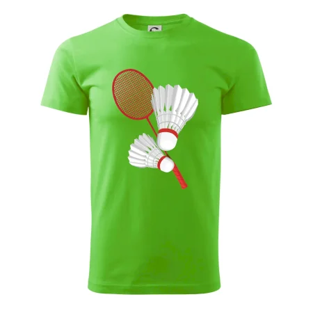 Badminton - pálka a košík