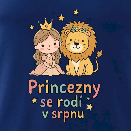 Dětský obrázek - princezny se rodí v srpnu