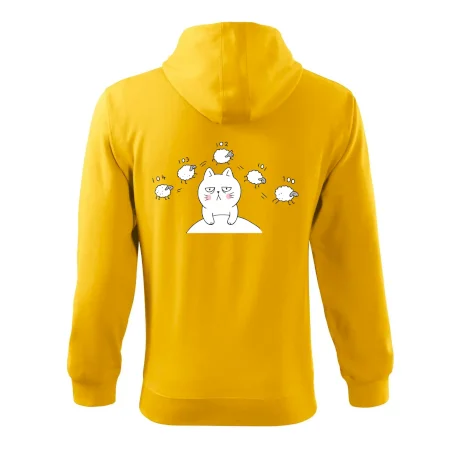 Unavená kočka nemůže spát