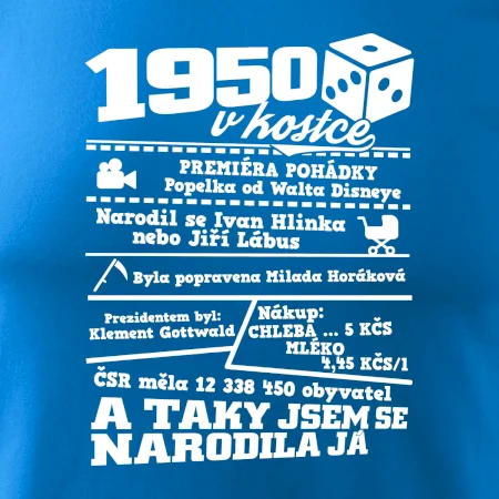 1950 v kostce