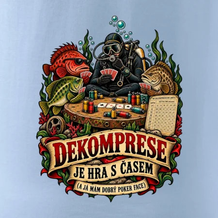 Dekompresní poker s rybami