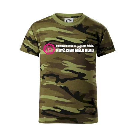 Omlouvám se za to, co jsem řekla, když jsem měla hlad