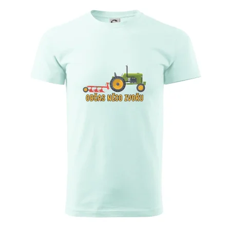 Traktor občas něco zvoře