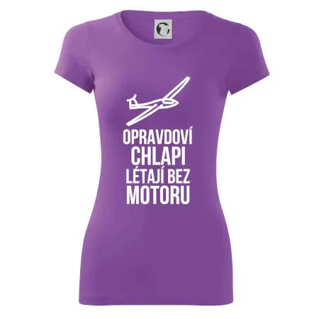 Opravdovi chlapi létají bez motoru
