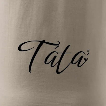 Psací Táta pátá mocnina - pět dětí