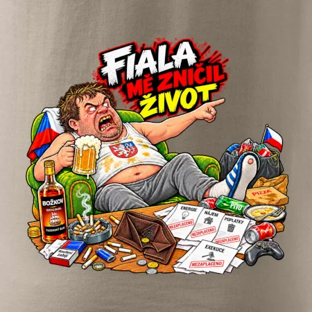 Fiala mě zničil život