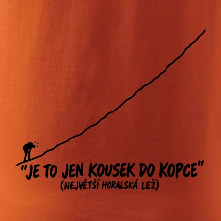 Je to jen kousek do kopce