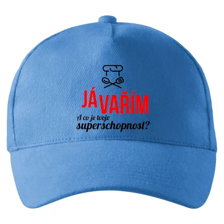 Já vařím - tvoje superschopnost? rovný nápis