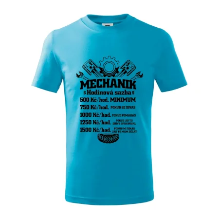 Mechanik - hodinová sazba