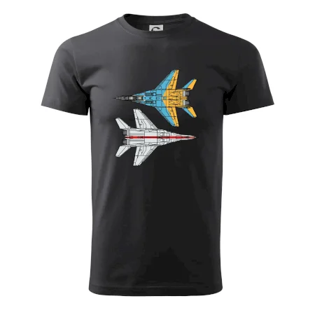 Mig 29 Fulcrum ze spoda a ze zhora