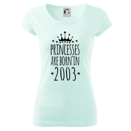 Princesses are born in 2003
