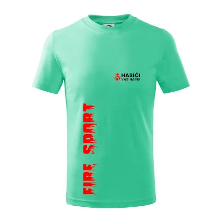 Hasiči (oheň,  Firesport, název sboru - vlastní nápis)