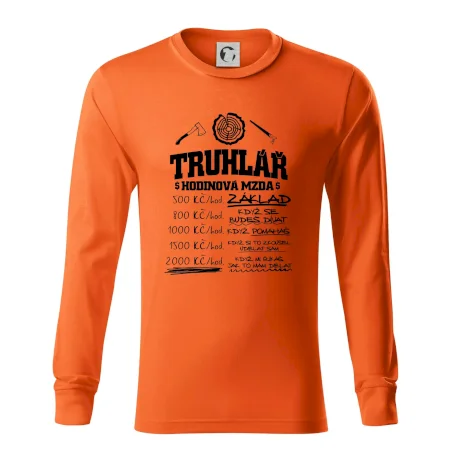 Hodinová mzda truhlář