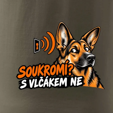 Soukromí s vlčákem ne - německý ovčák