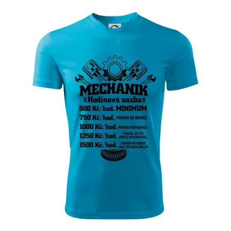 Mechanik - hodinová sazba