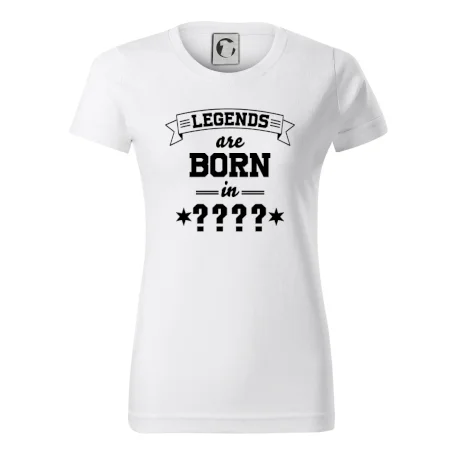 Legends are born in vlastní ročník