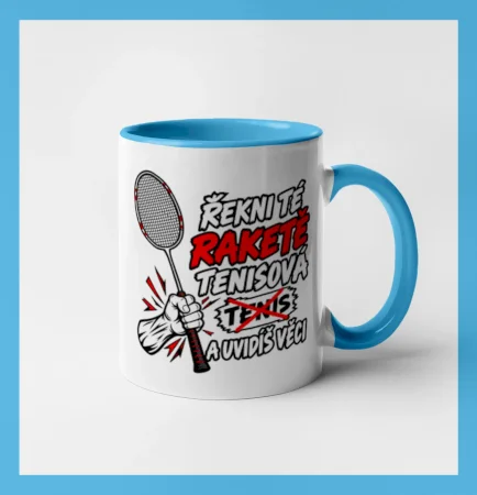 Badmintonová raketa není tenisová