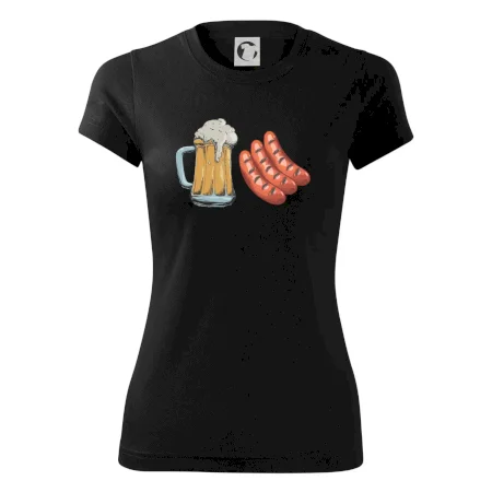 Pivo a klobása