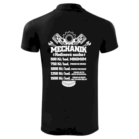 Mechanik - hodinová sazba