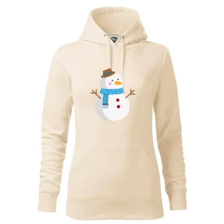 Sněhulák se šálou