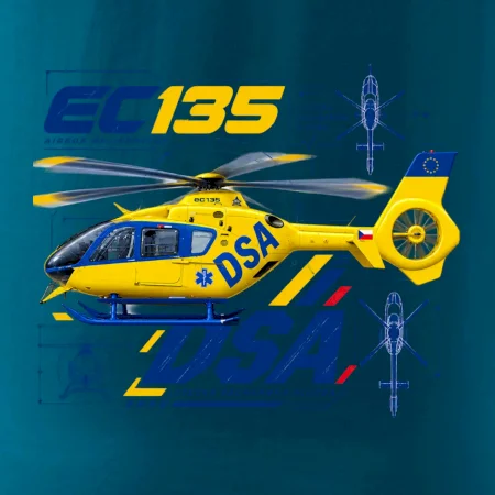 EC135 – technický motiv (DSA)