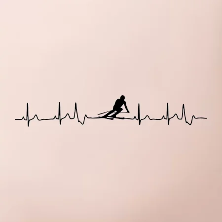 Lyžař EKG