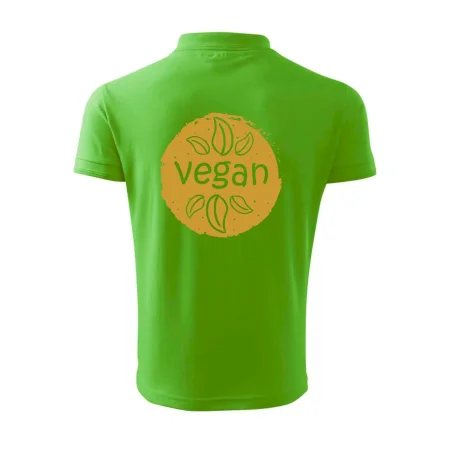 Vegan hnědá kruh
