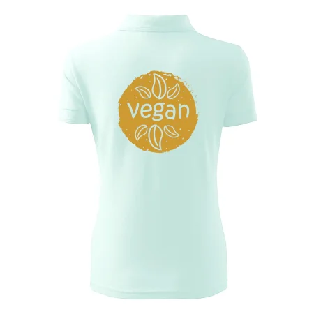 Vegan hnědá kruh