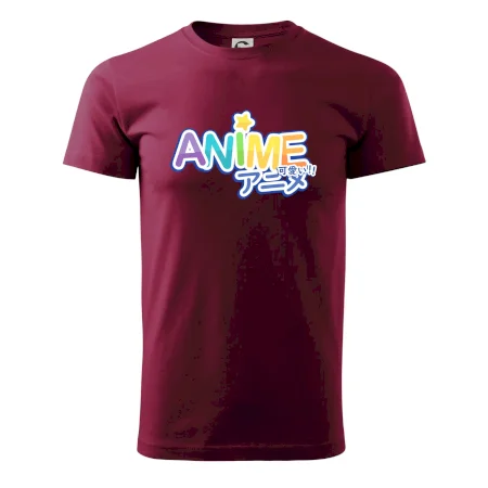 Anime nápis duhový