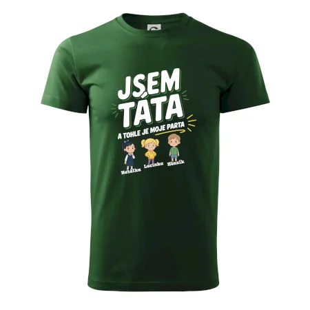 Jsem táta a tohle je moje parta  (obrázky a jména dětí)