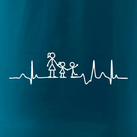 Ekg maminka a holka + kluk