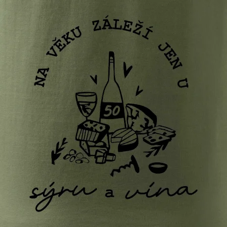 50 na věku záleží jen u sýru a vína