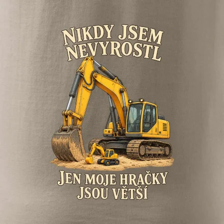 Nikdy jsem nevyrostl jen moje bagry jsou větší