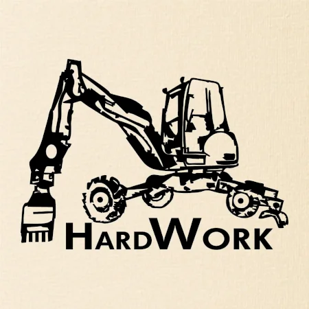 Hard Work kráčivý bagr