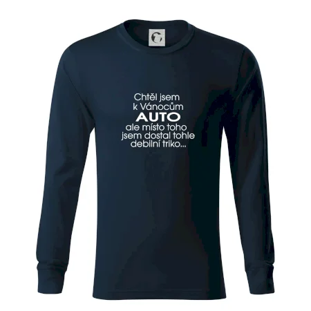 Chtěl jsem k Vánocům auto