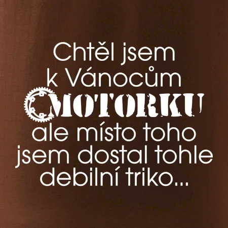 Chtěl jsem dostat motorku - Vánoce