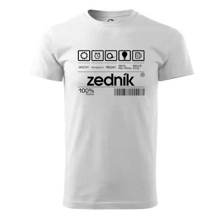 Čárový kód zedník