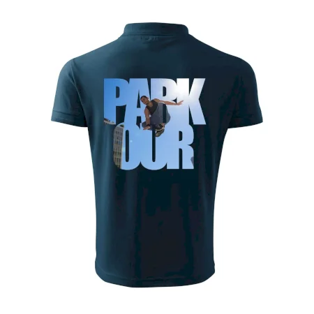 Parkour nápis nebe
