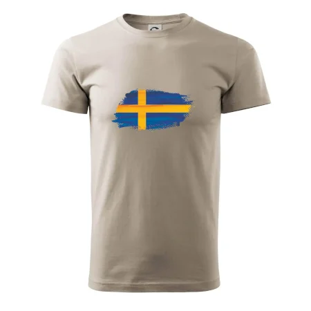Švédská vlajka kreslená
