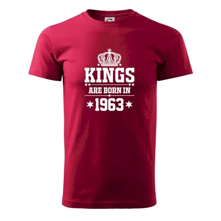 Kings are born in 1963