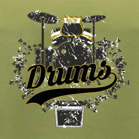 Drums - kreslené bubny