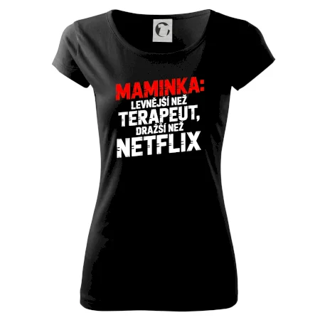 Maminka levnější než terapeut dražší než netflix